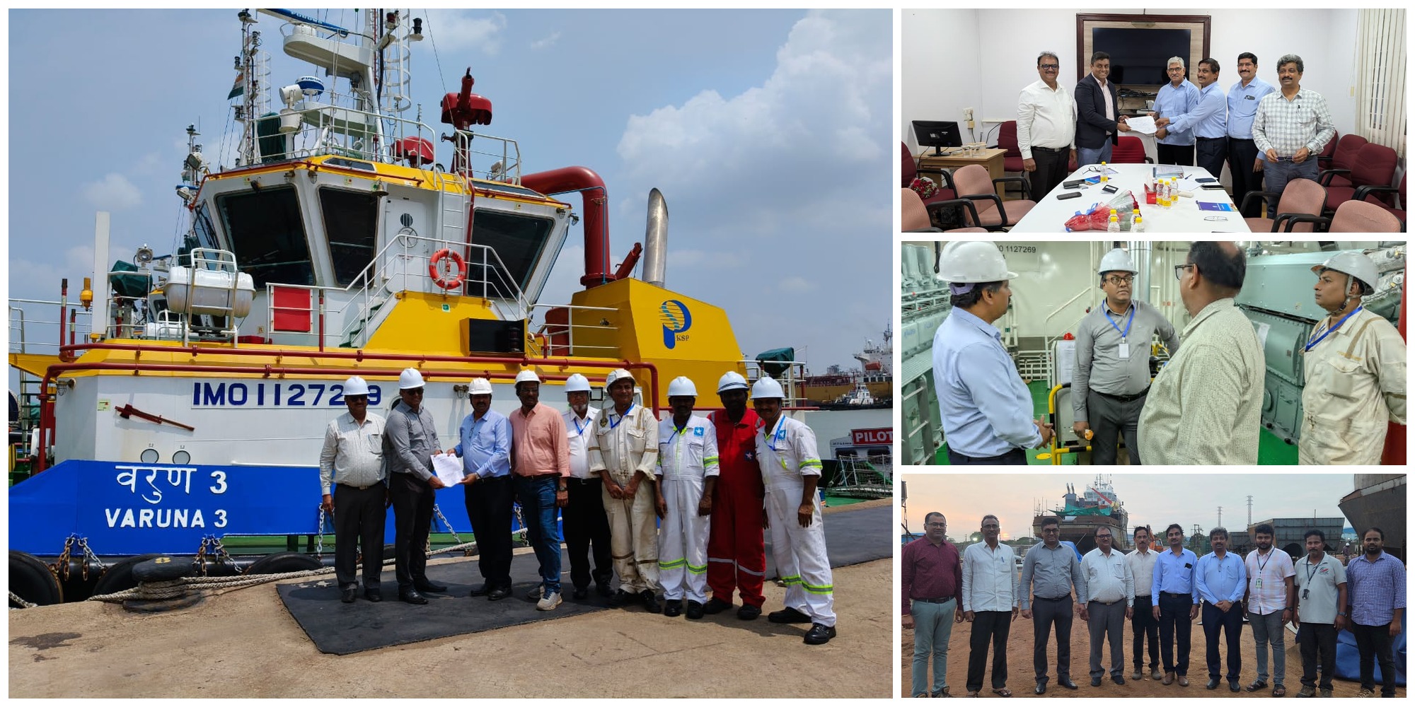 Visit to Kakinada; Principal Officer meets port management and maritime stakeholders