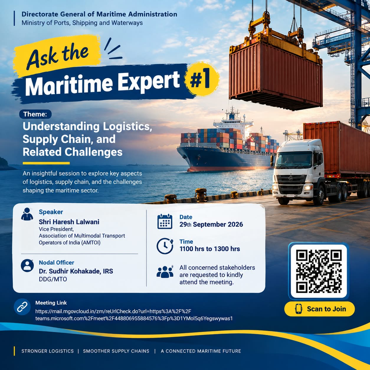 Ask the Maritime Expert,Understanding Logistics, Supply Chain, and Related Challenges