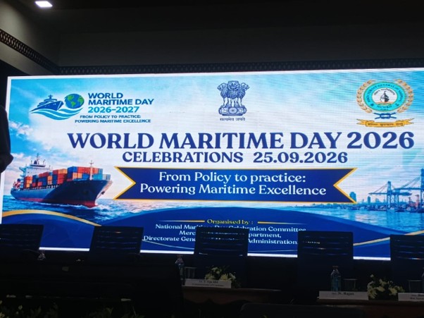World Maritime Day Celebration, 2026 held at Kochi on 25th September, 2026
